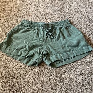 Women’s Green Shorts